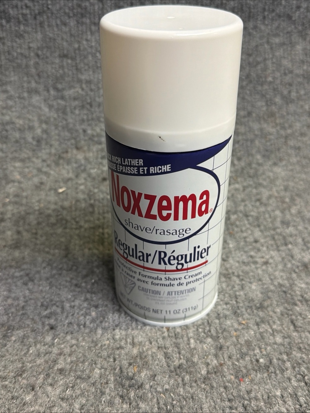 Noxzema Regular Discontinued Shave Cream Protective Formula 11 oz NEW IN THE CAN